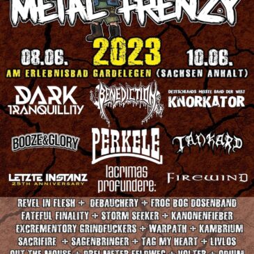 KRAFTAKT Live auf dem Metal Frenzy Festival 2023